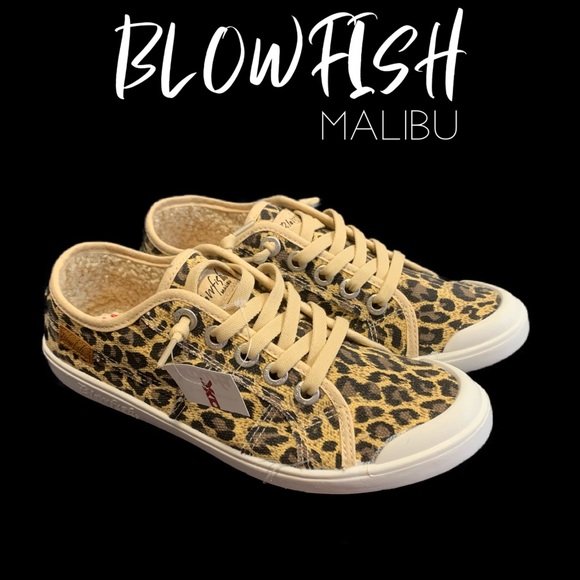 blowfish cheetah print shoes